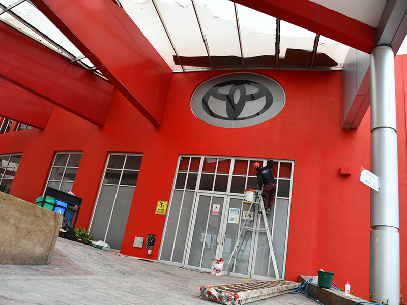 Recubrimientos con Pintura (Interior y Exterior)